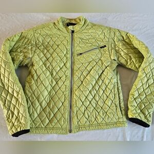 Obermeyer Women Light Green Jacket Sz 6 Lined Ski Snow Outdoor #44100 Vented